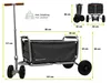 Beachtrekker LiFe faltbarer Bollerwagen + Feststellbremse, Produktbild-Vorschau 3