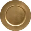 Kaemingk Kunststoffteller gold Ø 33 cm Produktbild-Vorschau 1