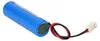 A single blue battery with red and black wires and a white connector is shown against a white background. Náhľad obrázku produktu