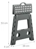 Sgabello pieghevole Relaxdays XL fino a 120 kg Sgabello Anteprima dell’immagine prodotto 5