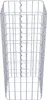 Gabionensäule eckig 32  cm x 32  cm, 80 cm Höhe, MW 5 cm x Produktbild-Vorschau 3