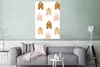 MuchoWow® Poster Kinder - Haus - Muster 80x120 cm - Produktbild-Vorschau 5