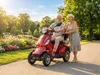 Seniorenmobil P4000, Lithium-Akku, 25 km/h, 1000 Watt, Rot Produktbild-Vorschau 13