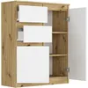 Komoda 98 cm 2 dveře 2 zásuvky skříňka FRAMIRE S-2 artisan Náhled obrázku produktu 5