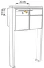 Briefkastenanlage Big Flag for Two in Rot Produktbild-Vorschau 5