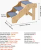 Escalier pour chien - Escalier en bois à 3 marches pour Voir les images du produit 7