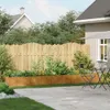 vidaXL Hrdzavý kvetináč 360x40x40 cm Oceľ odolná voči Náhľad obrázku produktu 2