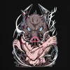 Męska koszulka z dzikiem z anime Demon Hunter Two Blades Podgląd zdjęcia produktu 3