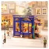 3D puzzle, DIY mini domček s čajovňou, Rolife, 304 dielikov Náhľad obrázku produktu 4