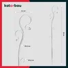 KOTARBAU® Set di 6 supporti per piante in PVC trasparente Anteprima dell’immagine prodotto 3