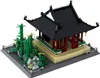 A model of a traditional Chinese pavilion with bamboo. Náhľad obrázku produktu