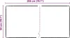 vidaXL Tappeto runner nero 50 x 200 cm 100% polipropilene Anteprima dell’immagine prodotto 7