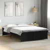 Bettgestell Schwarz 120x190 cm Holzwerkstoff und Metall Produktbild-Vorschau 3