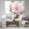 Bild auf Leinwand - Leinwandbild - 3 Teile - Zweig Magnolie Produktbild-Vorschau 6