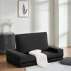 Schlafsofa 2-Sitzer, platzsparend zusammenklappbar, Stoff Produktbild-Vorschau 2