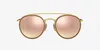 Ray-Ban ROUND DOUBLE BRIDGE, Erwachsener, Uni, Rund, Produktbild-Vorschau 6