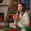 Grinch Červený, VIANOČNÝ HRNČEK s rukoväťou, KERAMIKA, Náhľad obrázku produktu 5