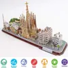 Puzzle 3D City Line Barcellona, 186 pezzi Anteprima dell’immagine prodotto 14