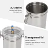 Dojarka ręczna - pojemność 2 litry, przenośna i łatwa w Podgląd zdjęcia produktu 15