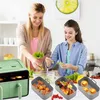 2Pcs Silikonform Hei?luftfritteuse-Airfryer Silikonform Produktbild-Vorschau 5