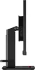 Side view of a black computer monitor on a stand. Produktbild-Vorschau