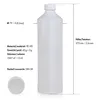 6x PE Kunststoff 1L Rundflasche natur Produktbild-Vorschau 2