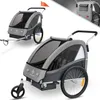 KESSER® Kinderanhänger Fahrradanhänger Sport-RX 2 in 1 Produktbild-Vorschau 1