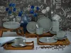 CreaTable, 16734, Chef Collection Grau, Kaffeeservice Produktbild-Vorschau 2