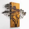 Wallity, Acacia Tree - 387-A, Wanddeko, Mehrfarbig, Metall, Produktbild-Vorschau 6