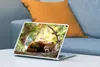 MuchoWow® Laptop Aufkleber Sticker Cover Panda - Holz - Produktbild-Vorschau 4