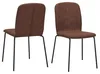 Albatros Esszimmerstühle 4er Set ENNA, braun - stapelbar, Produktbild-Vorschau 6