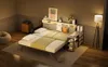 Metall-Schlafsofa 90x200cm mit verstellbarem Ausziehbett, Produktbild-Vorschau 9