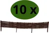 Beetbegrenzung aus Weide ( H 20 x B 120 cm 10 Stück) Produktbild-Vorschau 2