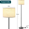 Stehlampen, Stehlampe, Standleuchte, Nachttisch, Leselampe, Produktbild-Vorschau 12