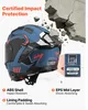 Casque moto pliable SucceBuy avec double écran, taille M, Voir les images du produit 4
