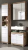 A modern bathroom vanity and cabinet set. Produktbild-Vorschau