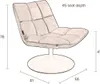 Dutchbone Bar Relaxsessel Bouclé Grün Produktbild-Vorschau 7