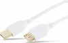 1,00 m USB 2.0 Verlängerungskabel weiß (Stecker A - Buchse Produktbild-Vorschau 2