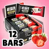 12x ESN Designer Protein Bar Strawberry White Chocolate 45 Produktbild-Vorschau 1
