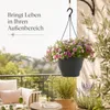 Blumentopf Hängeampel Lea Anthrazit Ø ca. 25 cm Produktbild-Vorschau 4