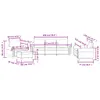 "im Angebot" 4-tlg. Sofagarnitur - Sofa-Set - Couchgarnitur Produktbild-Vorschau 10