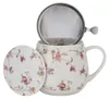 DUO FLORAL Fassbecher 430 ml SAFA mit Teesieb, New Bone Produktbild-Vorschau 6