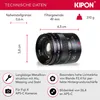 Kipon Iberit 50/2.4 Vollformat Fuji X Náhled obrázku produktu 4