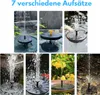 Solar Brunnen Set inkl. Akku - 45 cm Schale in rosa Produktbild-Vorschau 1