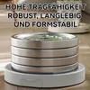 2er-Set runde Pflanzenroller mit 4 Rollen, rollbare Produktbild-Vorschau 6