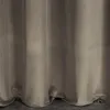 A close-up view of a brown curtain with folds. Produktbild-Vorschau