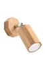 Applique ZEKE en chêne 1xGU10 10W bois 17.5x19.5x8cm Sollux Voir les images du produit 1