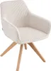 Židle HOMLA PESA v kombinované látce béžová 56x60x82 cm Náhled obrázku produktu 8