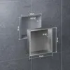 VILSTEIN Duschnische 30x30 cm | Aufputz | Wandnische Silber Produktbild-Vorschau 4
