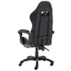 vidaXL Gaming-Stuhl mit Fußstütze Schwarz und Tarnmuster Produktbild-Vorschau 3